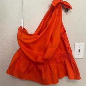 Marc New York Orange Blouse